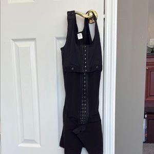 Black Sleeveless faja